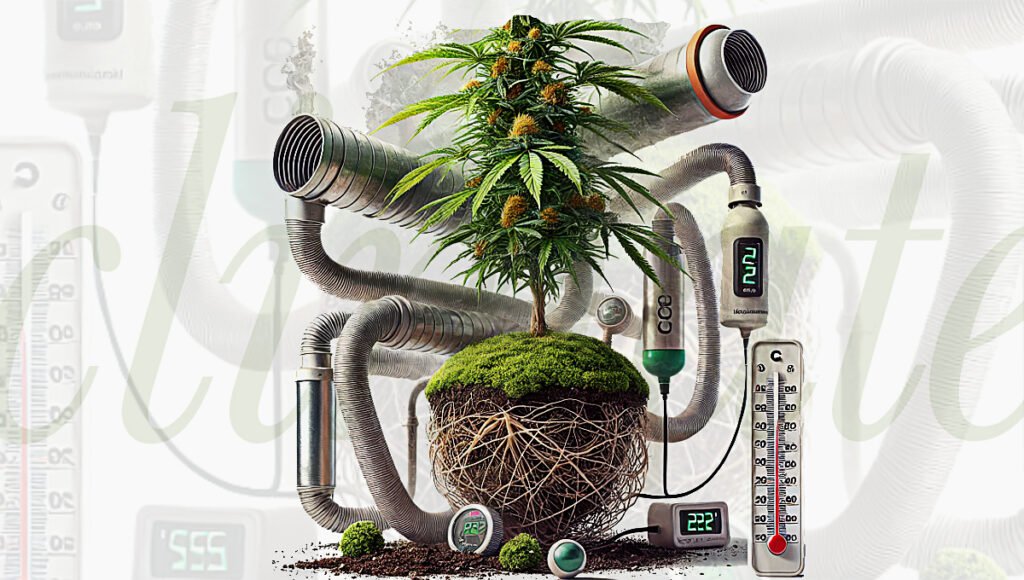 Air purification and climate control for cannabis