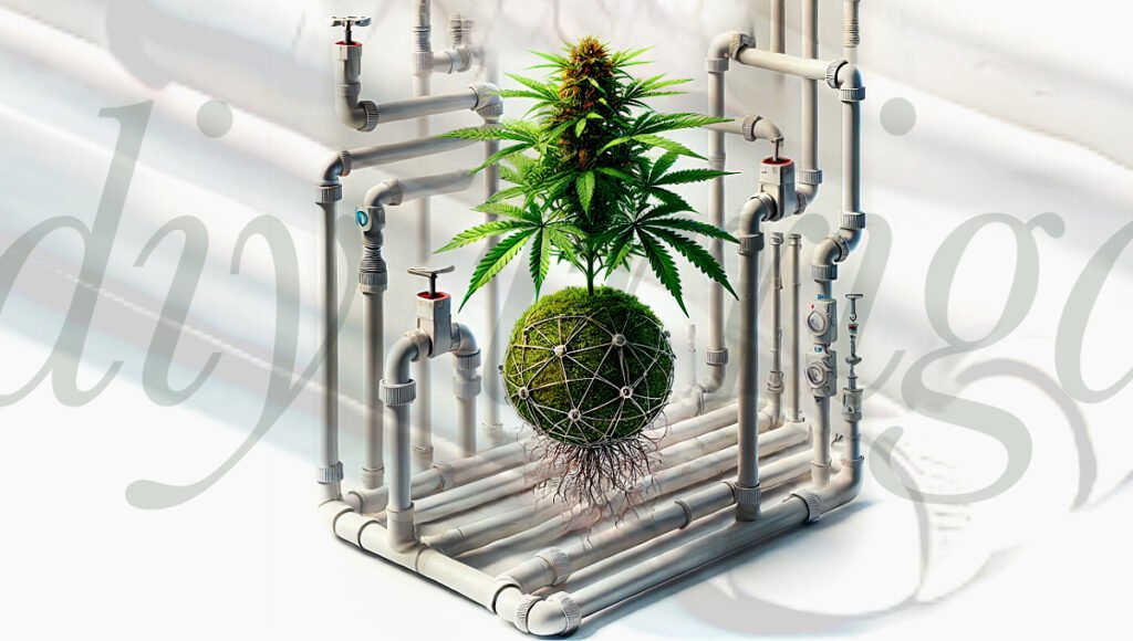 DIY temporary irrigation systems for cannabis
