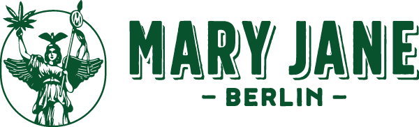 Mary Jane Cannabis Festival , Berlin. Green logo
