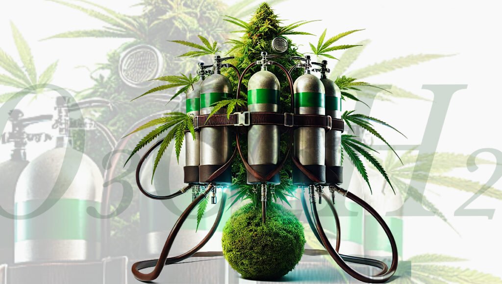 Oxygen, hydrogen and ozone in cannabis cultivation
