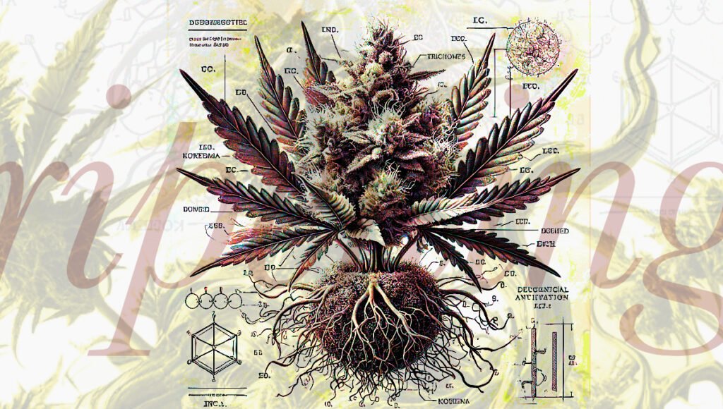 Cannabis ripening late flowering phase