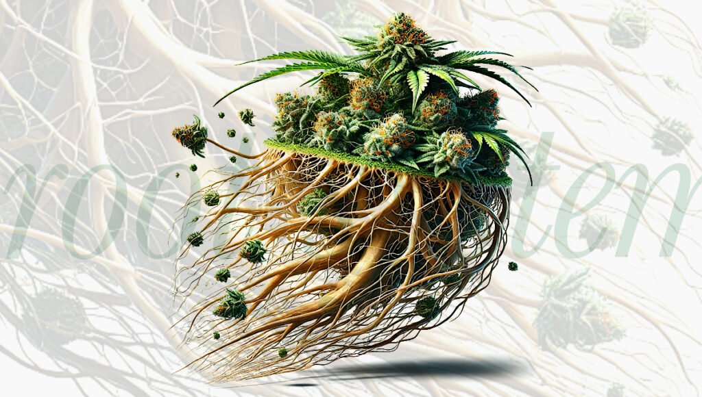 Cannabis root system management
